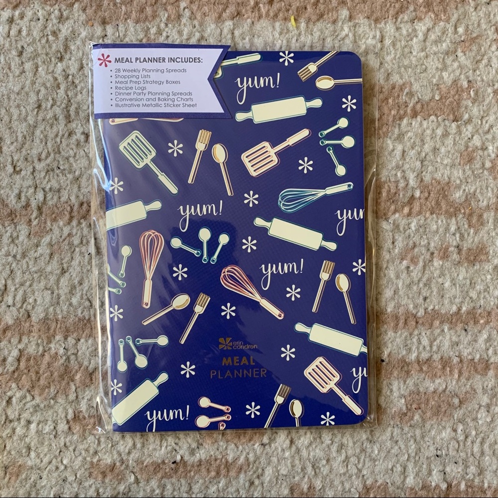 BRAND NEW Erin Condren Meal Planner